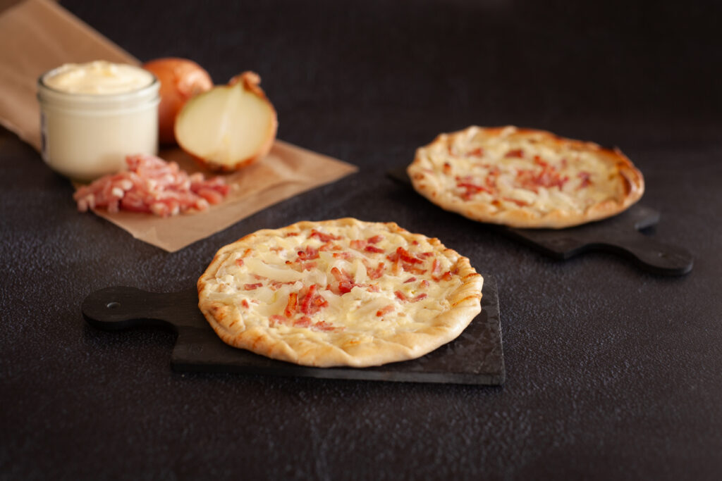Flammekueche individuelle Maître Pierre, format snacking