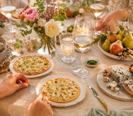 Tarte fine aux poires et au gorgonzola